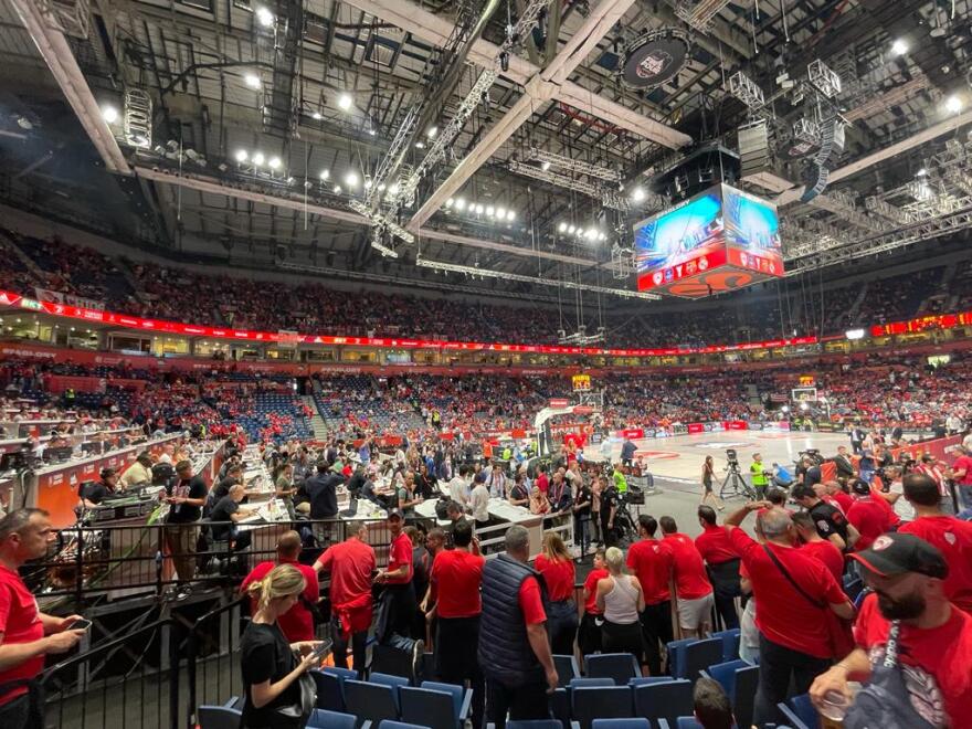 Euroleague: Κατάληψη από τους οπαδούς του Ολυμπιακού στη Stark Arena