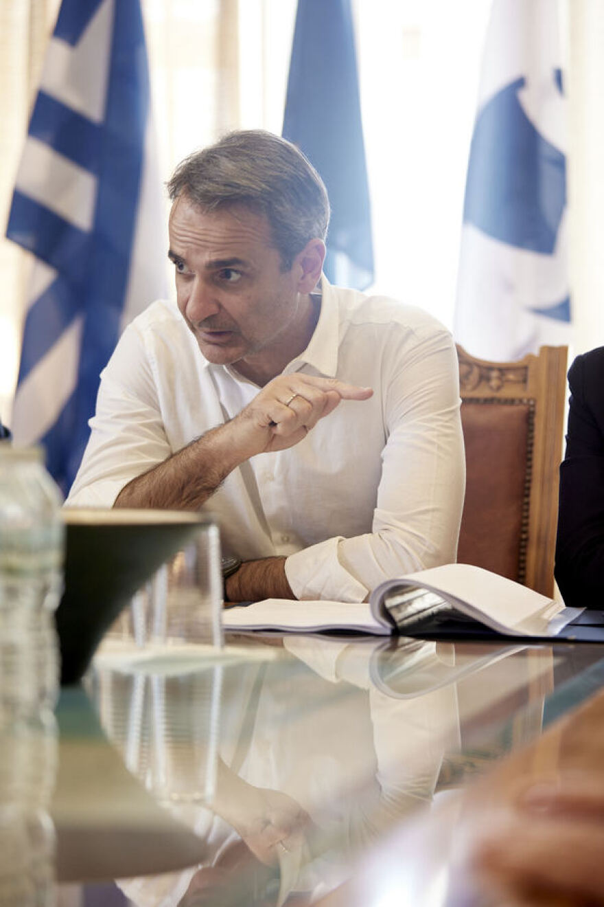 Συνάντηση Μητσοτάκη με 8 δημάρχους της Μαγνησίας: Δεν βλέπουμε κόμματα στη συνεργασία μας με την Τοπική Αυτοδιοίκηση