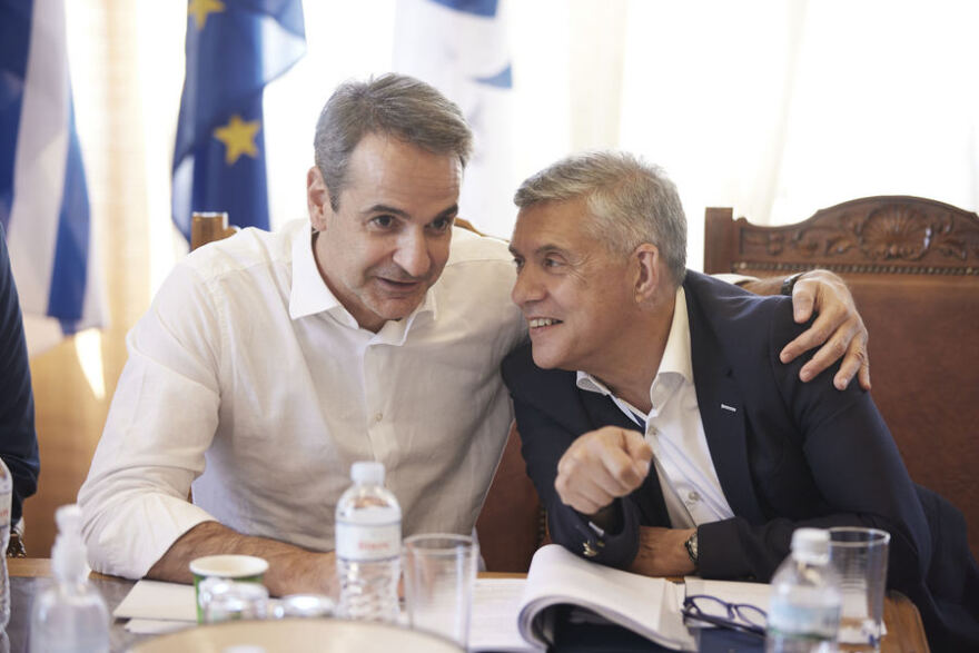 Συνάντηση Μητσοτάκη με 8 δημάρχους της Μαγνησίας: Δεν βλέπουμε κόμματα στη συνεργασία μας με την Τοπική Αυτοδιοίκηση