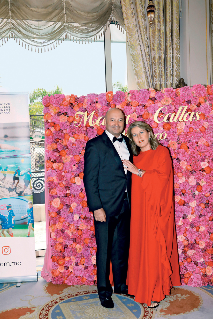 Με τη Μόνικα Μπελούτσι στο Μονακό 