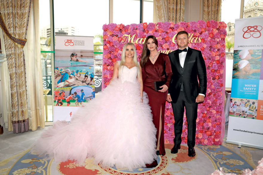 Με τη Μόνικα Μπελούτσι στο Μονακό 