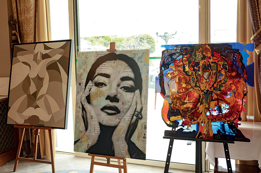 Με τη Μόνικα Μπελούτσι στο Μονακό 