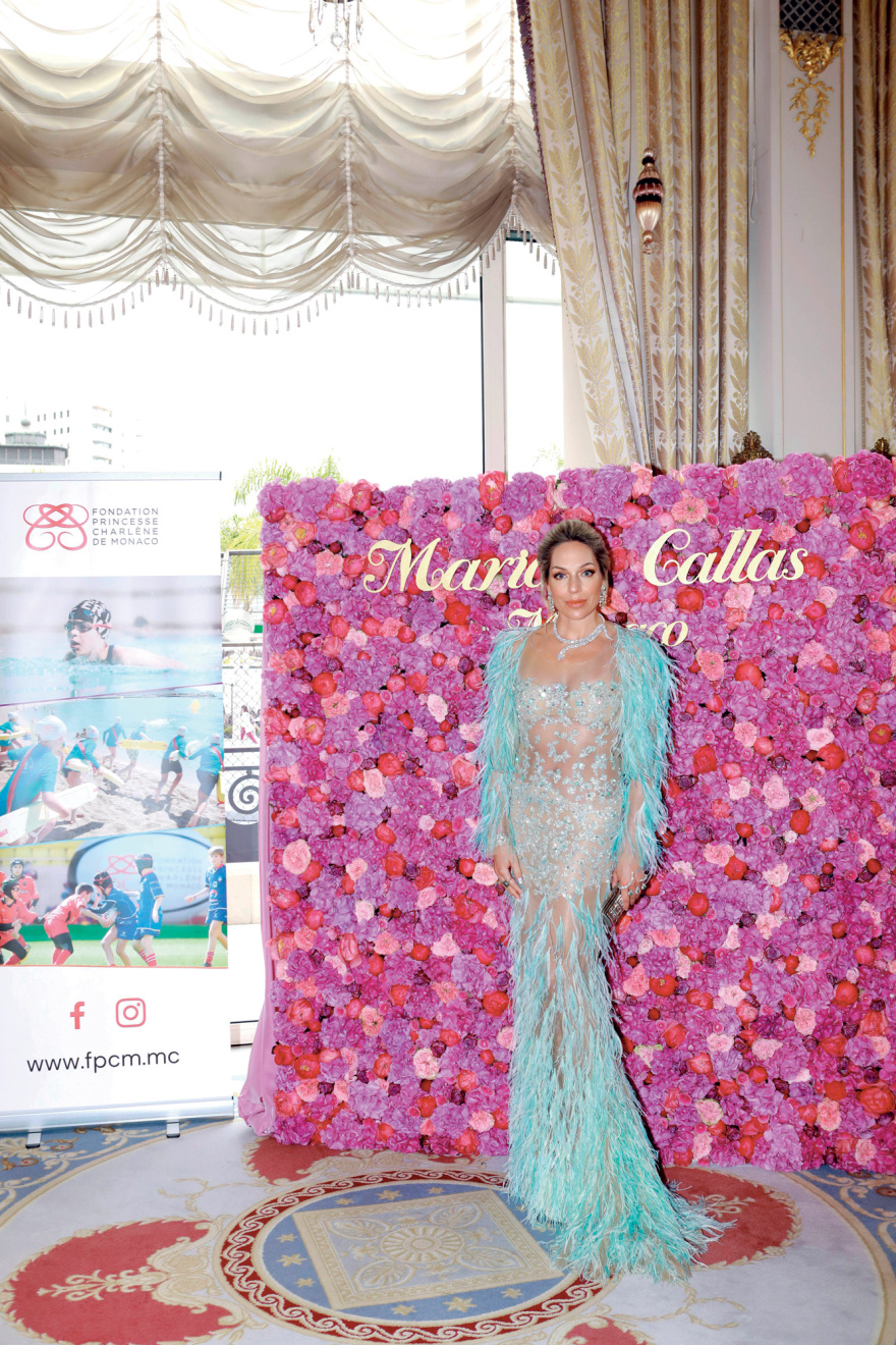 Με τη Μόνικα Μπελούτσι στο Μονακό 