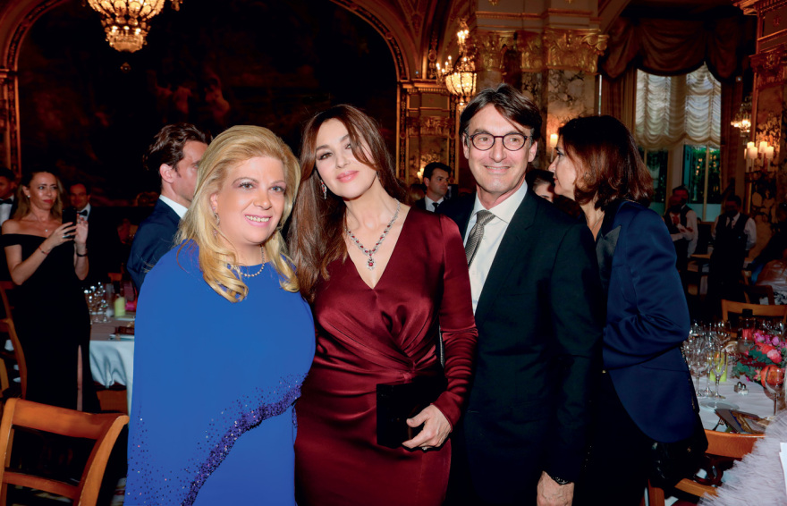 Με τη Μόνικα Μπελούτσι στο Μονακό 