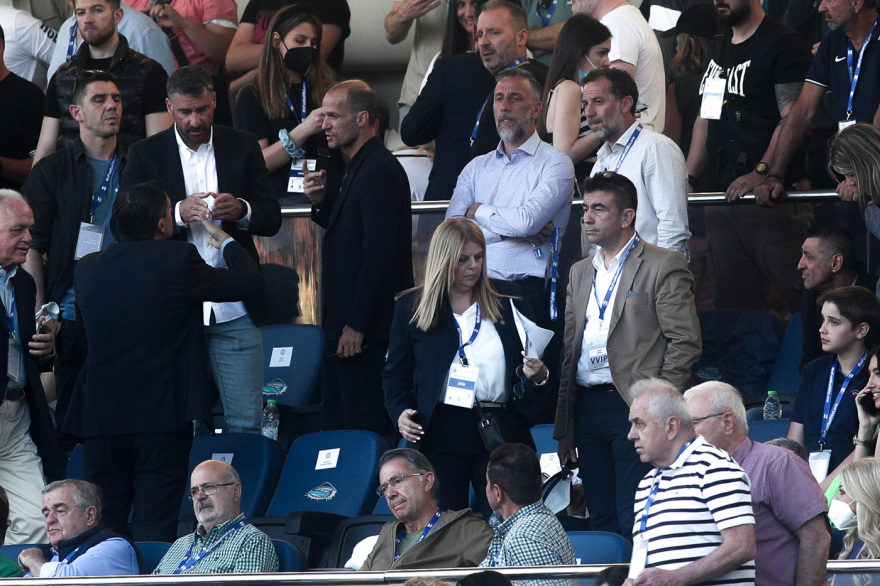 Τσίπρας, Κοσιώνη, Πανταζάρας: Ποιοι βρέθηκαν στις κερκίδες για τον τελικό Κυπέλλου