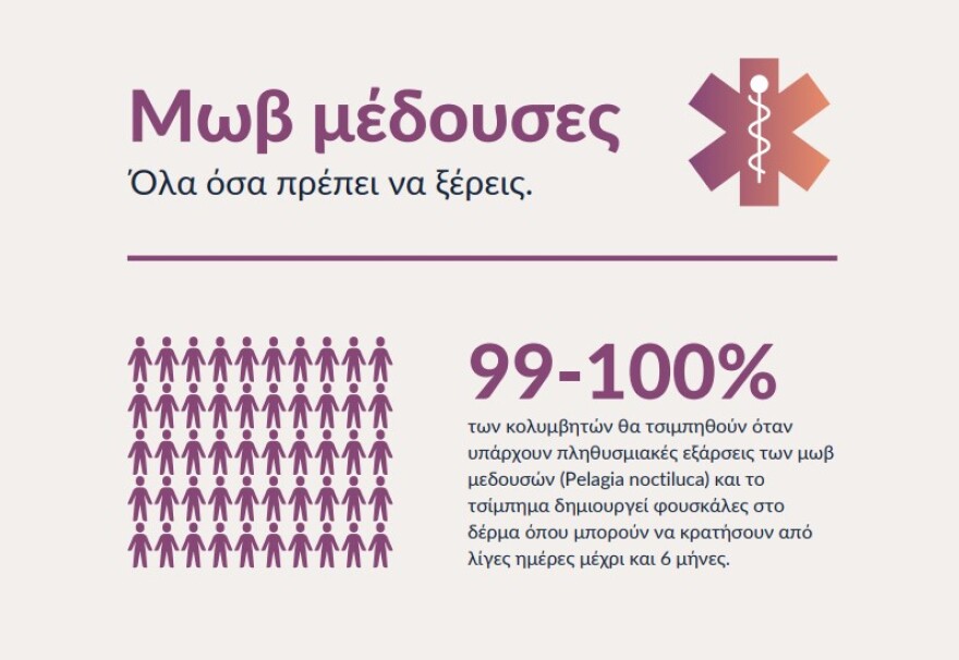 Οι μωβ μέδουσες «απειλούν» και το φετινό καλοκαίρι - Τι να κάνετε αν σας τσιμπήσουν