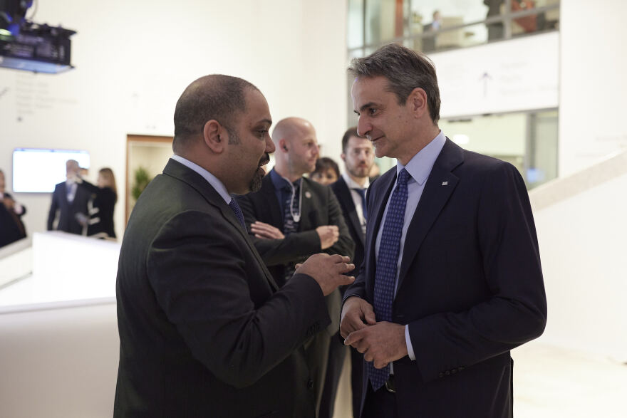 Συναντήσεις Μητσοτάκη με στελέχη επενδυτικών «κολοσσών» στο Νταβός