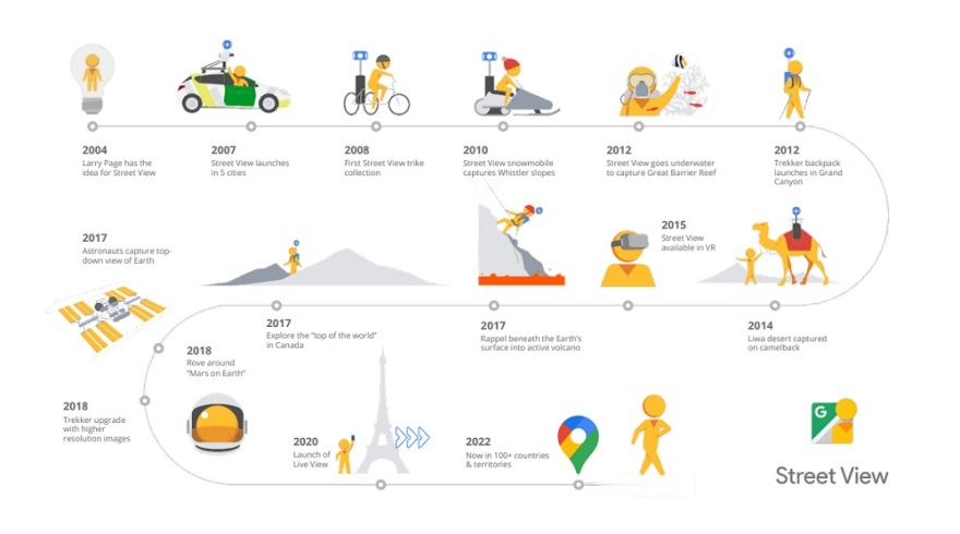 Το Google Street View γίνεται 15 ετών: Ποιες είναι οι δημοφιλέστερες τοποθεσίες στην Ελλάδα