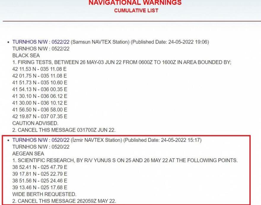 Σκηνικό έντασης από την Τουρκία - Στο Αιγαίο το ερευνητικό Yunus μετά το «Μητσοτάκης γιοκ» του Ερντογάν