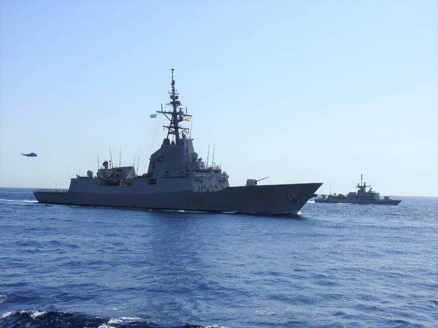 Πολεμικά πλοία και μαχητικά της Πολεμικής Αεροπορίας έκαναν συνεκπαίδευση με ΝΑΤΟϊκές μονάδες σε Κάρπαθο-Καστελόριζο - Φωτογραφίες