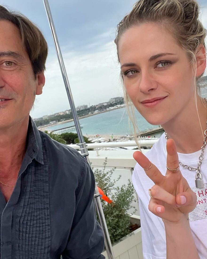 Θοδωρής Κουτσογιαννόπουλος και Κρίστεν Στιούαρτ βγάζουν σέλφι από τις Κάννες