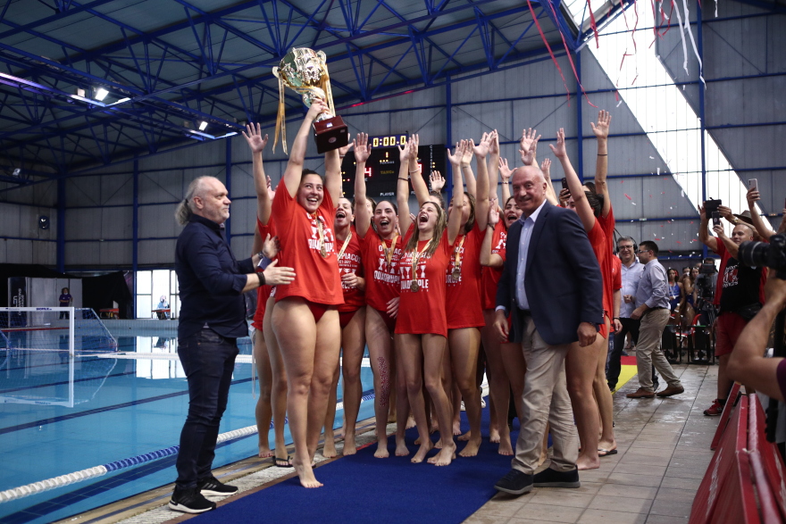 Ολυμπιακός: Καρέ τίτλων  στο πόλο γυναικών 