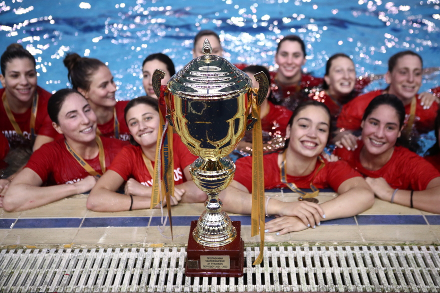 Ολυμπιακός: Καρέ τίτλων  στο πόλο γυναικών 