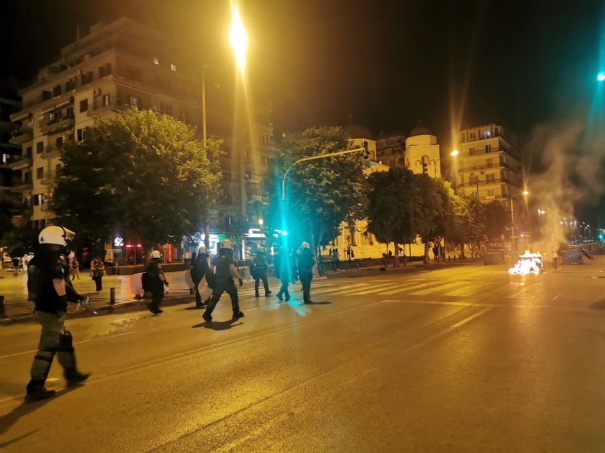 Θεσσαλονίκη: Στον εισαγγελέα οι τρεις συλληφθέντες των σοβαρών επεισοδίων στο ΑΠΘ