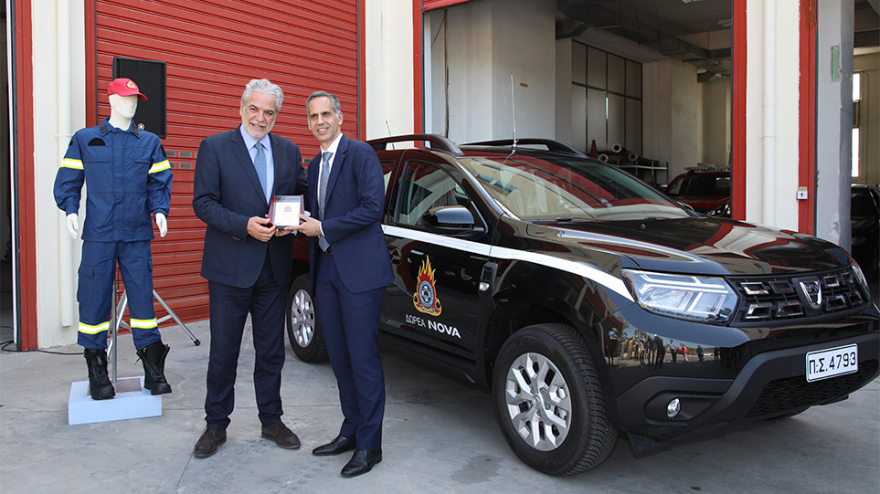 Η Nova - Wind στηρίζει έμπρακτα το Πυροσβεστικό Σώμα Ελλάδος