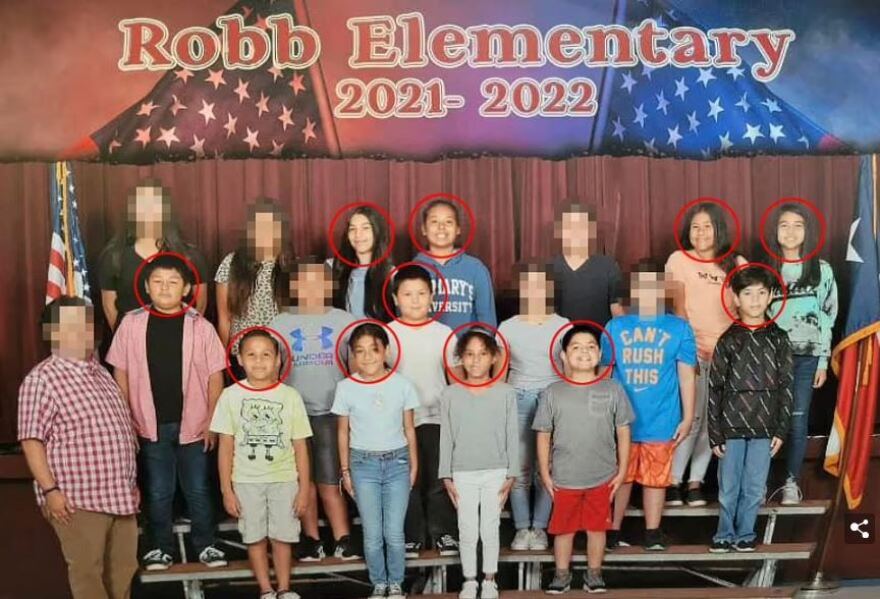 Μακελειό στο Τέξας: Ραγίζει καρδιές η αναμνηστική φωτογραφία της τάξης που «γάζωσε» ο δράστης