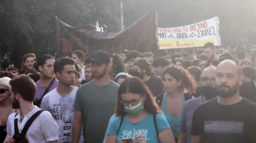 Θεσσαλονίκη: Στους δρόμους οι φοιτητές μετά τα σοβαρά επεισόδια στο ΑΠΘ