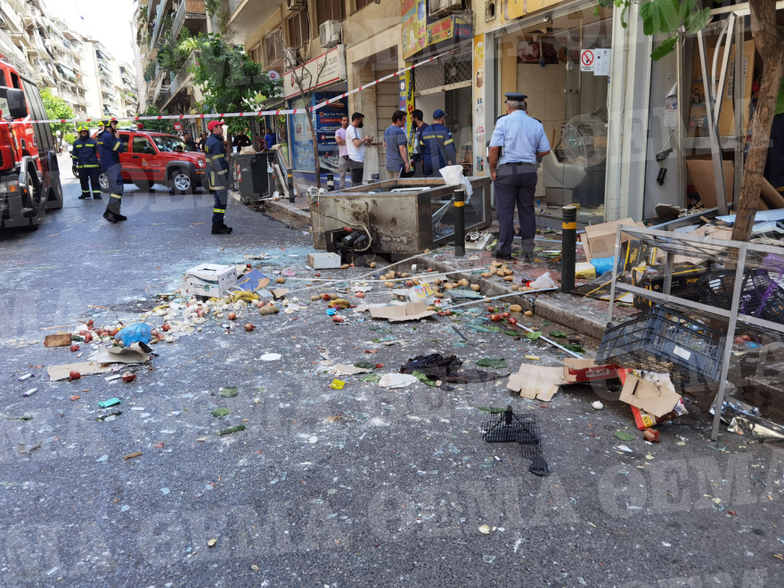 Βίντεο ντοκουμέντο: Η στιγμή της έκρηξης σε κατάστημα στο κέντρο της Αθήνας