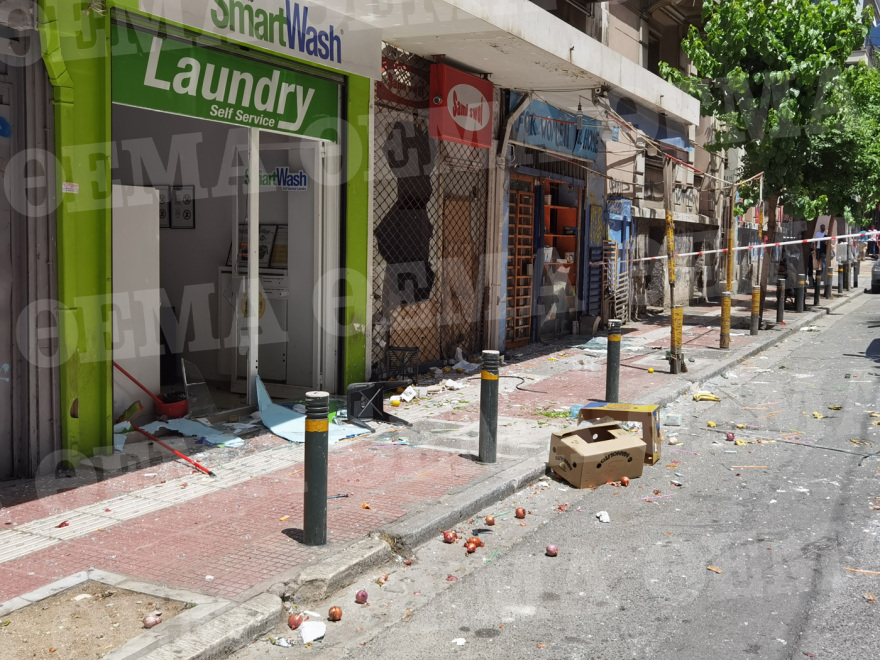 Βίντεο ντοκουμέντο: Η στιγμή της έκρηξης σε κατάστημα στο κέντρο της Αθήνας