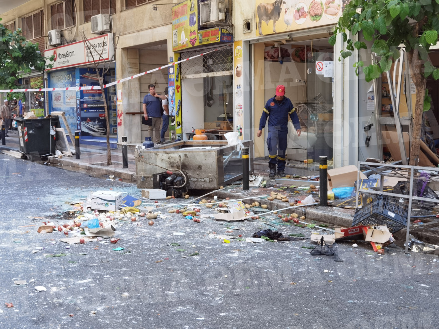 Βίντεο ντοκουμέντο: Η στιγμή της έκρηξης σε κατάστημα στο κέντρο της Αθήνας