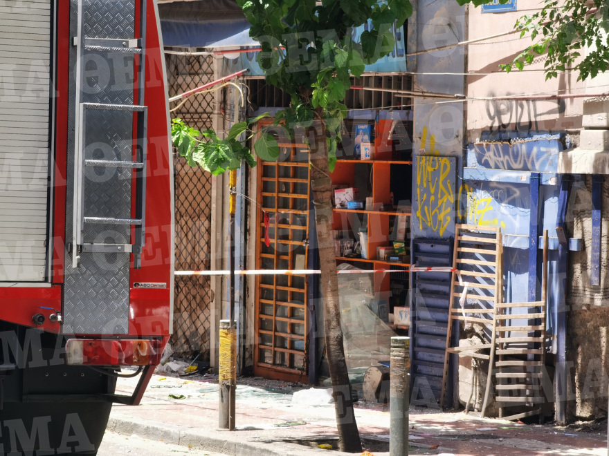 Μεγάλη έκρηξη σε κατάστημα στο κέντρο της Αθήνας - Ένας τραυματίας 