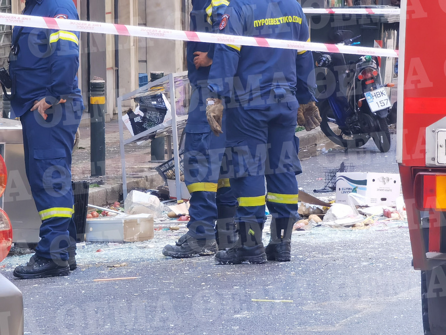Μεγάλη έκρηξη σε κατάστημα στο κέντρο της Αθήνας - Ένας τραυματίας 