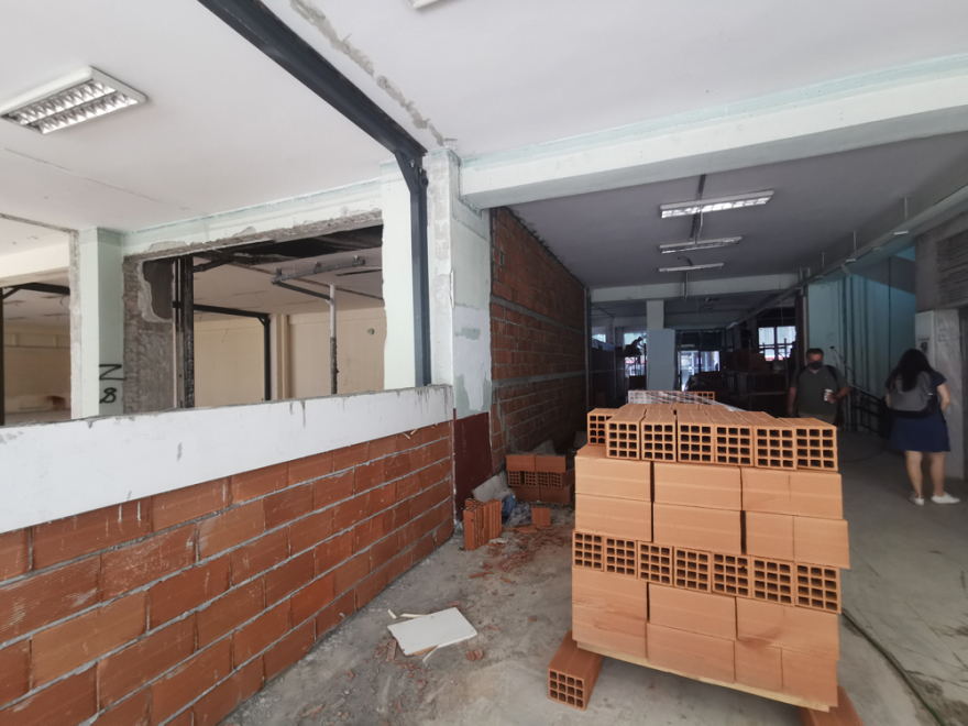 Θεσσαλονίκη: Παρουσία Αστυνομίας συνεχίζονται οι εργασίες για την βιβλιοθήκη - Στο ΑΠΘ και ο «Αίαντας»