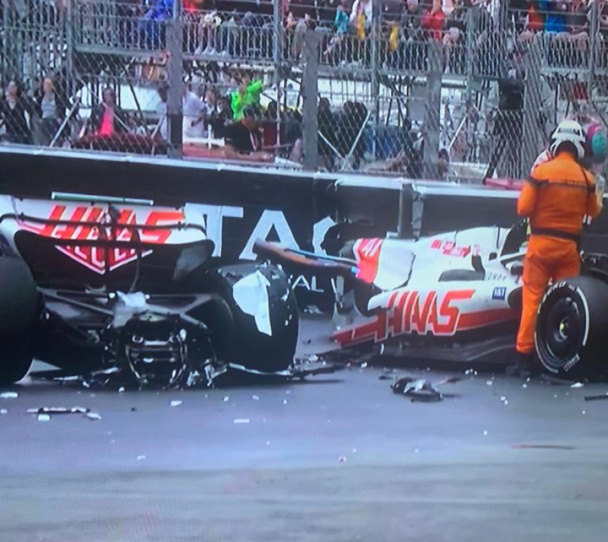 Formula1: Τρομακτικό ατύχημα για τον Μικ Σουμάχερ στο Μονακό - Κόπηκε στη μέση το μονοθέσιο