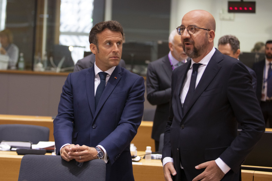 Ευρωπαϊκό Συμβούλιο: Οι Ευρωπαίοι ηγέτες «παζαρεύουν» το νέο πακέτο κυρώσεων κατά της Ρωσίας - Φωτογραφίες