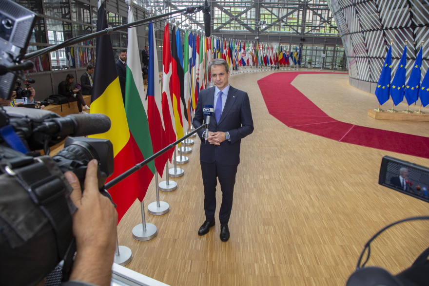 Ευρωπαϊκό Συμβούλιο: Οι Ευρωπαίοι ηγέτες «παζαρεύουν» το νέο πακέτο κυρώσεων κατά της Ρωσίας - Φωτογραφίες