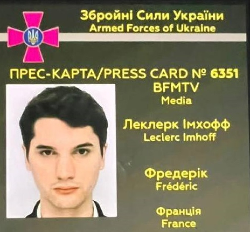 Πόλεμος στην Ουκρανία: Νεκρός Γάλλος δημοσιογράφος από πυρά στη διάρκεια εκκένωσης στο Λουχάνσκ