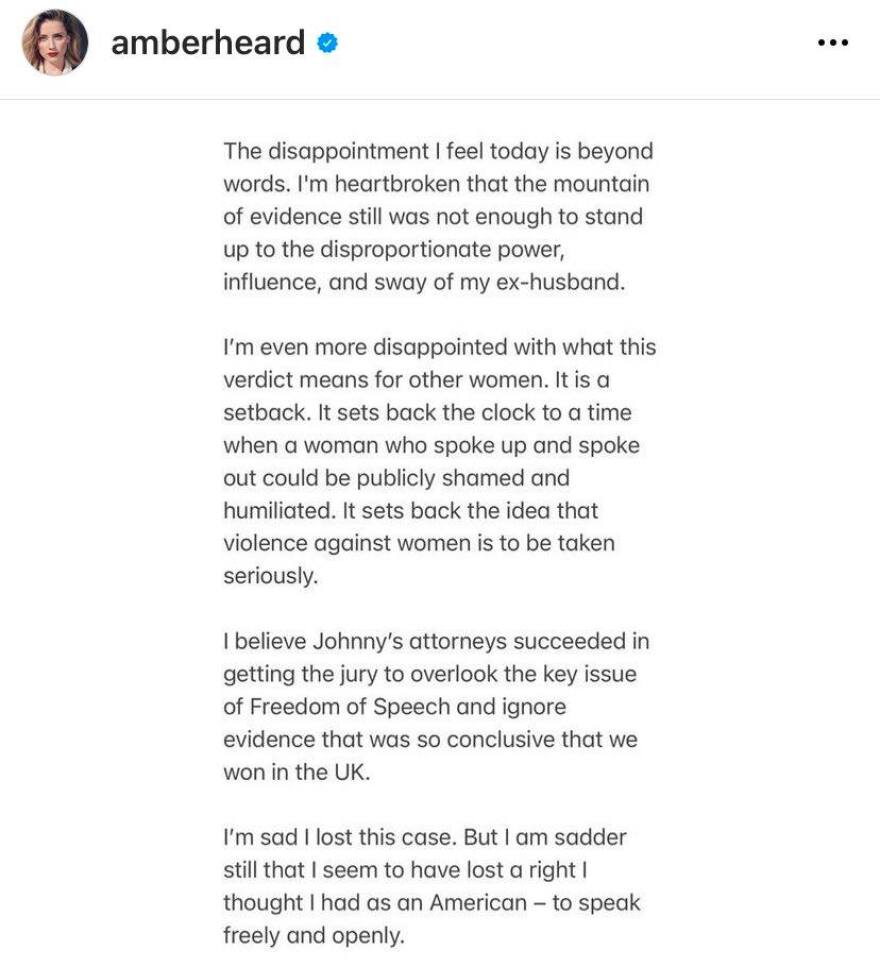 Δίκη Ντεπ - Χερντ: Δικαίωση για τον Τζόνι Ντεπ - Του επιδικάστηκε αποζημίωση 15 εκατ. δολαρίων