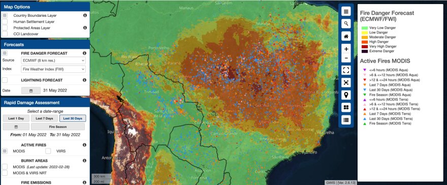 Βραζιλία: Καταστροφικός Μάιος για τον Αμαζόνιο - Σχεδόν 2.300 πυρκαγιές εκδηλώθηκαν σε έναν μήνα