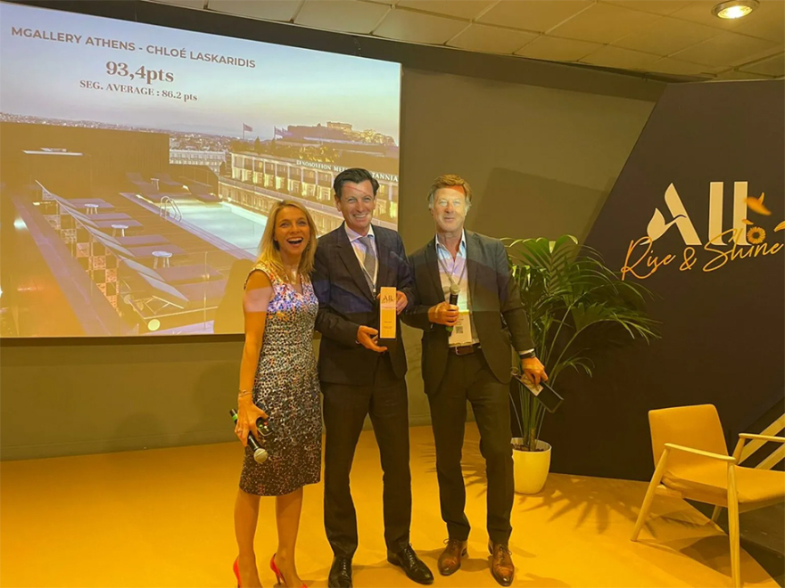 Κορυφαία διάκριση για το ξενοδοχείο Athens Capital Hotel-MGallery Collection