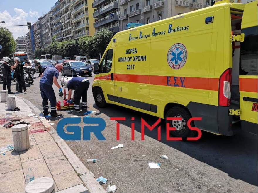 Θεσσαλονίκη: Αιματηρό επεισόδιο μεταξύ 20 Πακιστανών με δύο τραυματίες στο κέντρο