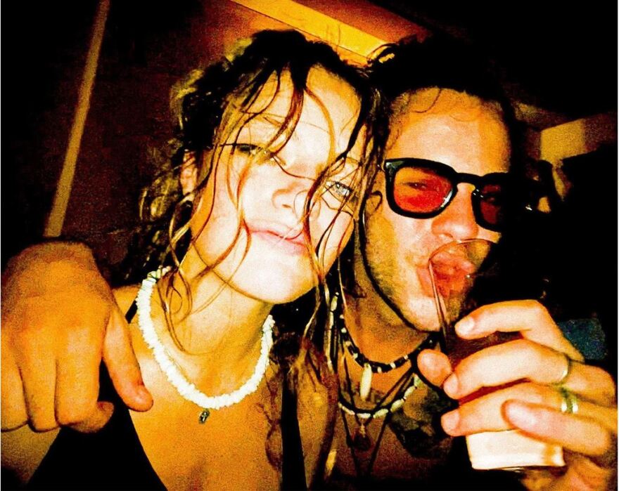 Γαία Μερκούρη - Άγγελος Λάτσιος: Η φωτογραφία με το φιλί τους στο Instagram