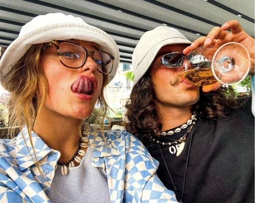 Γαία Μερκούρη - Άγγελος Λάτσιος: Η φωτογραφία με το φιλί τους στο Instagram