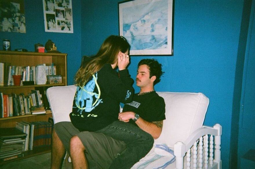 Γαία Μερκούρη - Άγγελος Λάτσιος: Η φωτογραφία με το φιλί τους στο Instagram