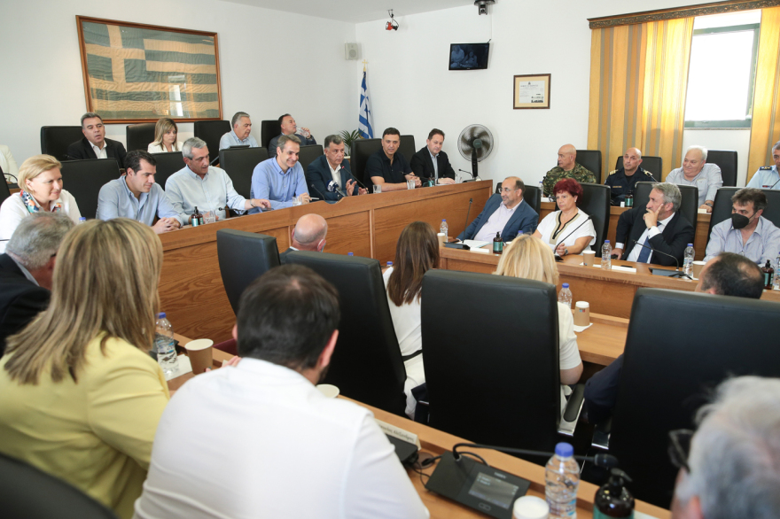 Μητσοτάκης: Φυλάσσουμε τα χερσαία και θαλάσσια σύνορά μας, λύσαμε το προσφυγικό