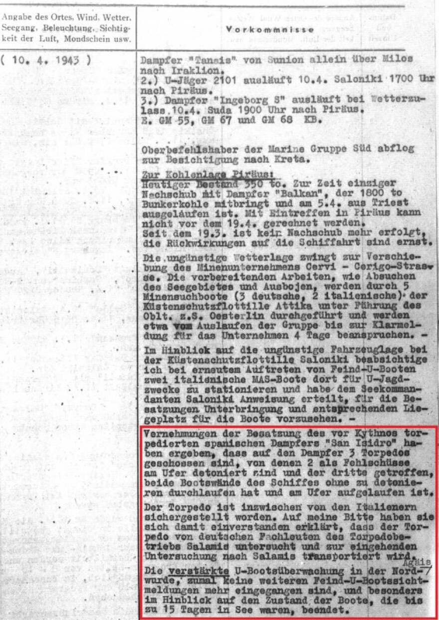 Κύθνος: Ναυάγιο ισπανικού ατμόπλοιου - «Είναι σαν να σταμάτησε ο χρόνος τον Απρίλιο του 1943» (φωτογραφίες)