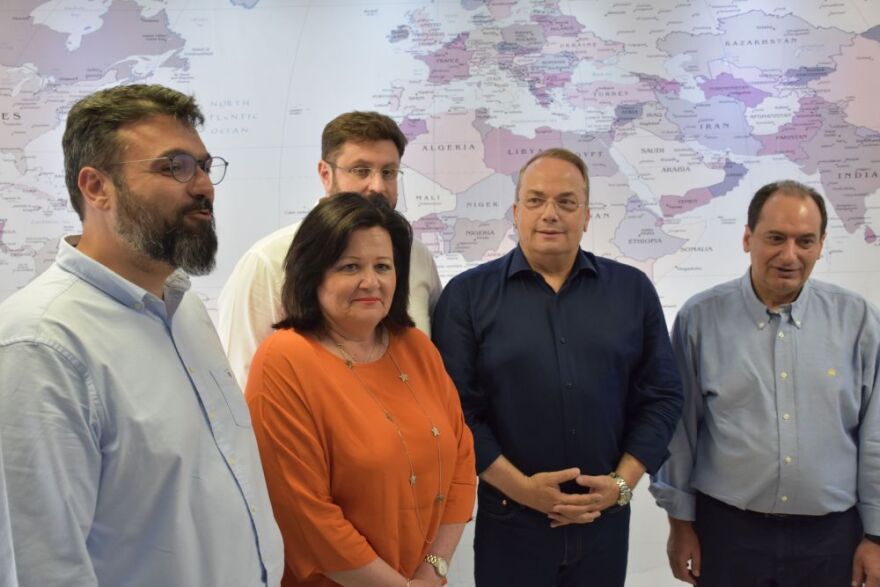 Συνάντηση κλιμακίου του ΣΥΡΙΖΑ-ΠΣ με τον δήμαρχο Βάρης-Βούλας-Βουλιαγμένης