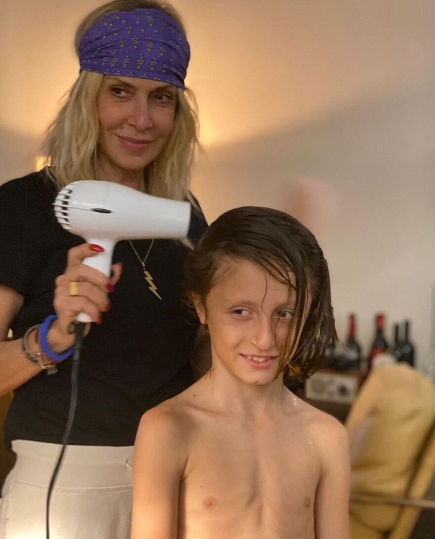 Άννα Βίσση: Οι τρυφερές φωτογραφίες με τα εγγόνια της από τη Νέα Υόρκη