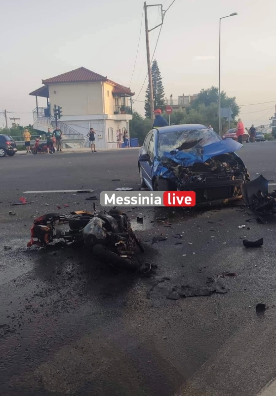 Τραγωδία στην Καλαμάτα: Νεκρός 26χρονος ντελιβεράς έπειτα από σφοδρή σύγκρουση με αυτοκίνητο