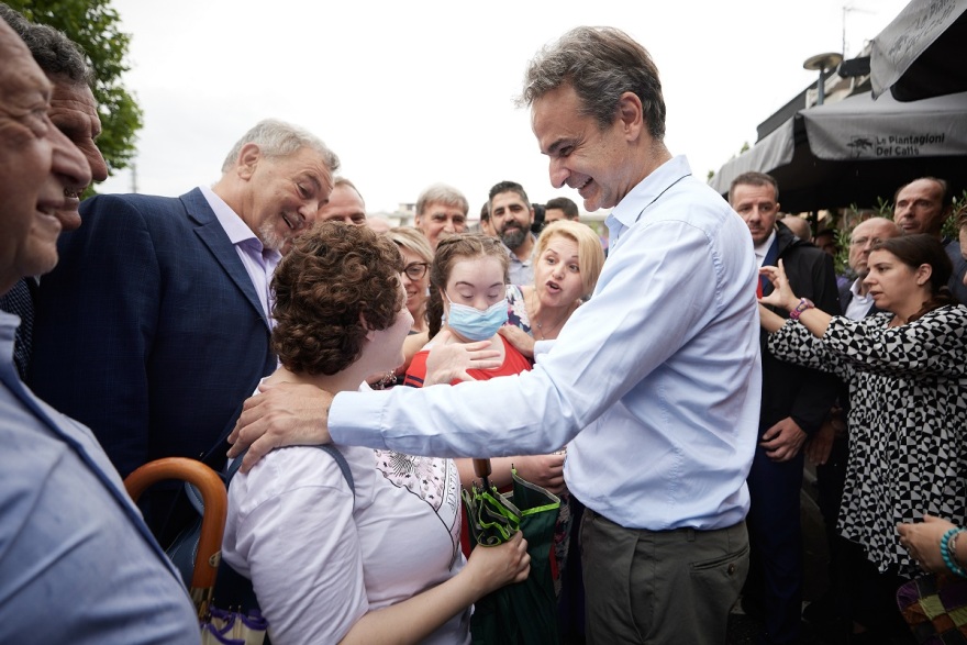 Μητσοτάκης από Θέρμη: Η σταθερή και ισχυρή κυβέρνηση είναι προϋπόθεση εθνικών επιτυχιών