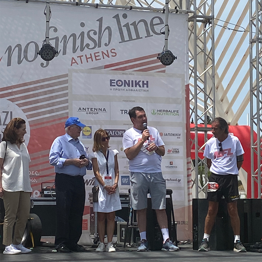 Η Εθνική Ασφαλιστική μεγάλος χορηγός στπ 6ο No Finish Line Athens