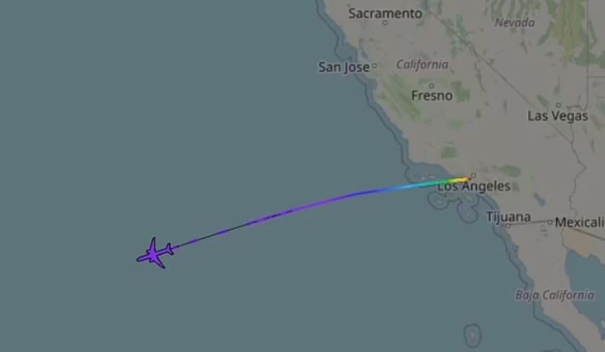 False Alarm o συναγερμός για αεροπειρατεία στη πτήση που απογειώθηκε από το Λος Άντζελες