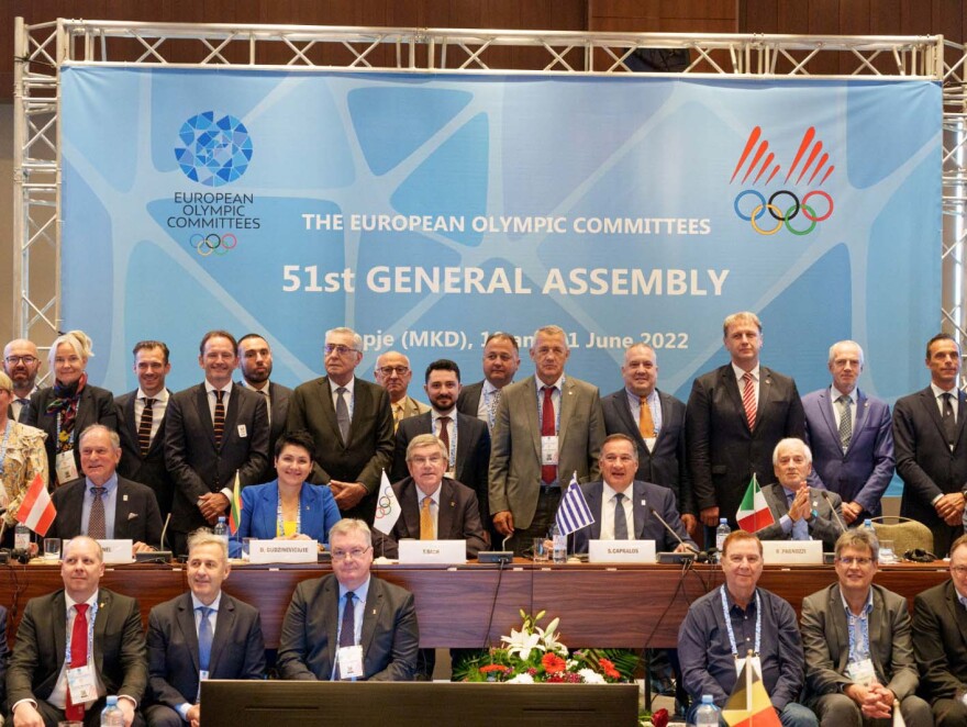 Σκόπια - Καπράλος: «Ακόμη και όταν ο κόσμος είναι διχασμένος, ο αθλητισμός μπορεί να ενώσει»