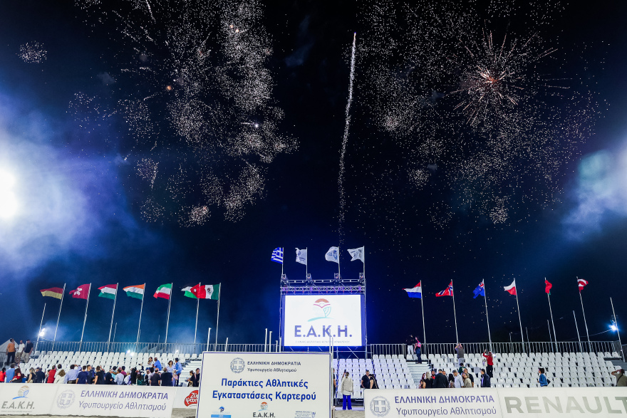 Λαμπρή η τελετή εγκαινίων του πρώτου Εθνικού Κέντρου Παράκτιων Αθλημάτων