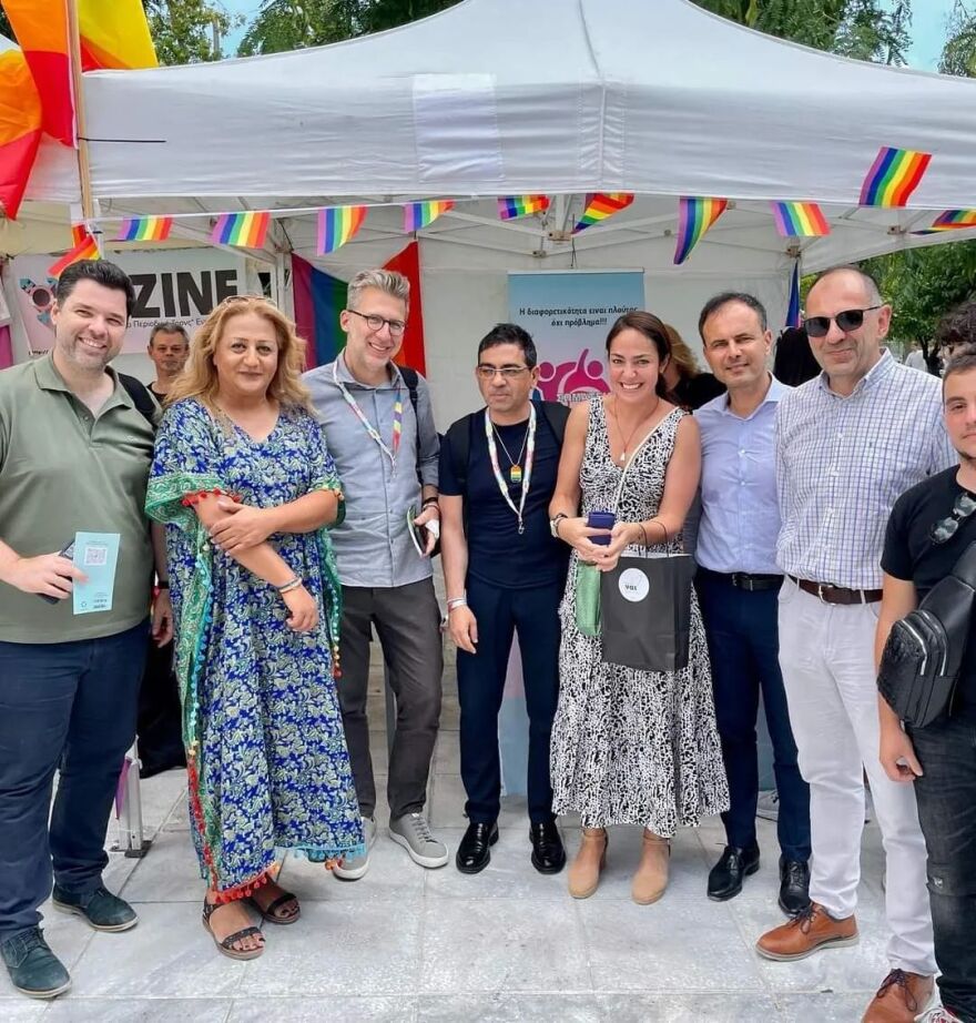 Athens Pride: Υπουργοί της κυβέρνησης και στελέχη κομμάτων έδωσαν το «παρών»