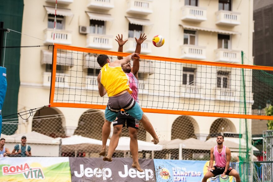 Thessaloniki Grand Slam: Όμορφες εικόνες από το τουρνουά μπιτς βόλεϊ στο κέντρο της πόλης